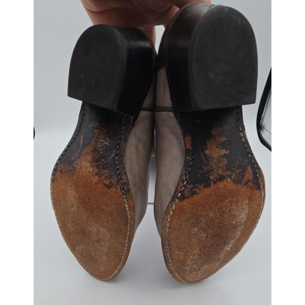 Texas Brand Boots Gray/Black Women’s Size 7.5 M Pointed Toe Cowboy Western - Picture 6 of 8